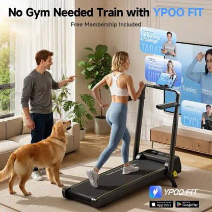Ideal for Ladies! 15% Incline Walking Pad, Portable Under Desk Treadmill with Remote Control, Perfect for Small Home & Office Walking & Jogging